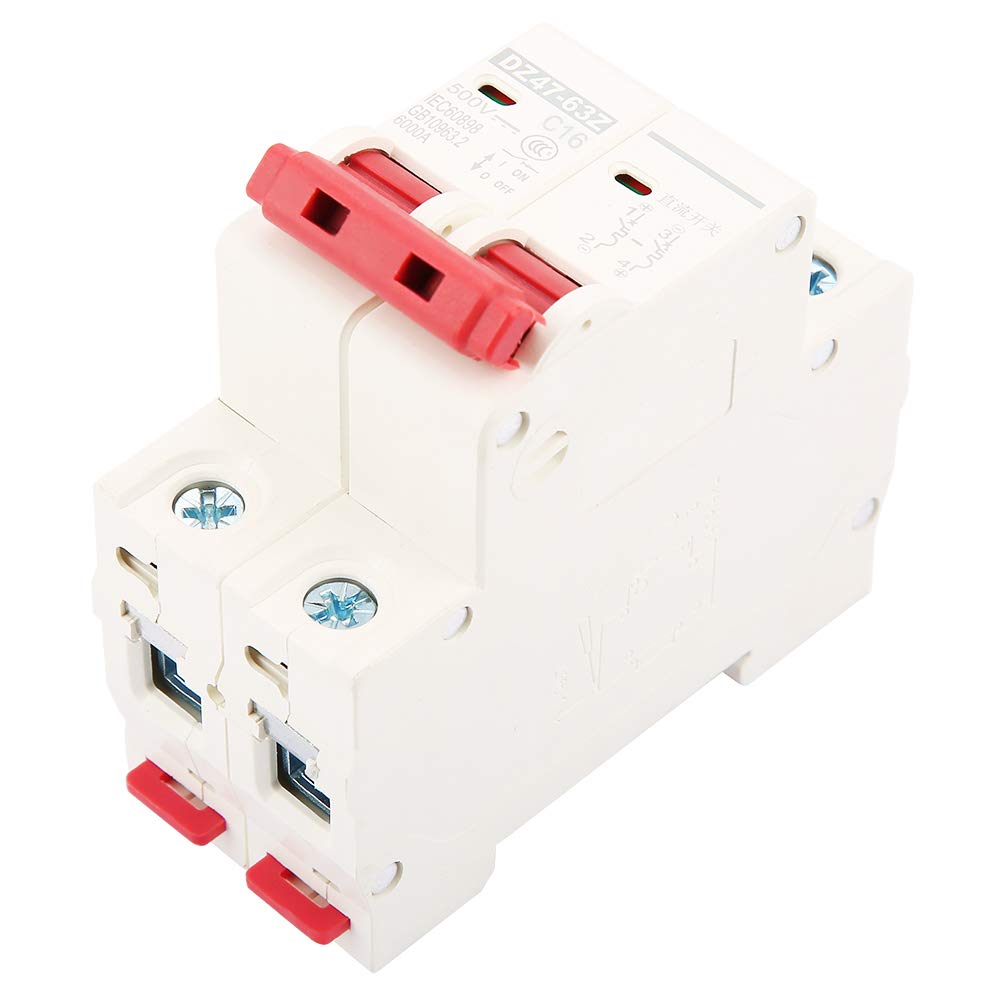 Jadeshay DZ47-63Z-2P disjoncteur DC 2P 500V 16A solaire