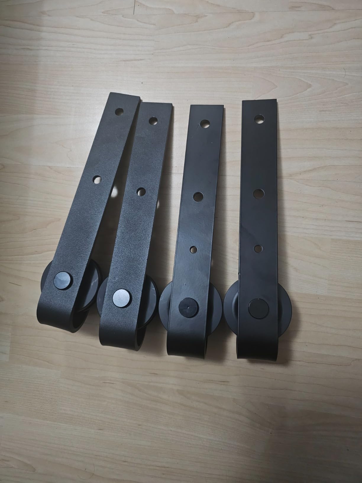 Ejoyous Kit Rail Porte Coulissante Double 10FT Acier