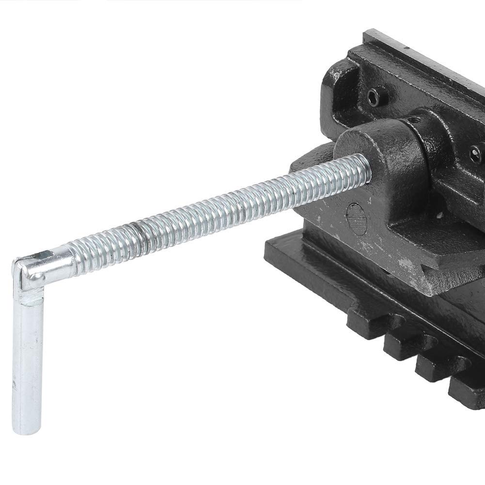 Ejoyous Tool étau croisé 2 axes fonte 130 mm perceuse
