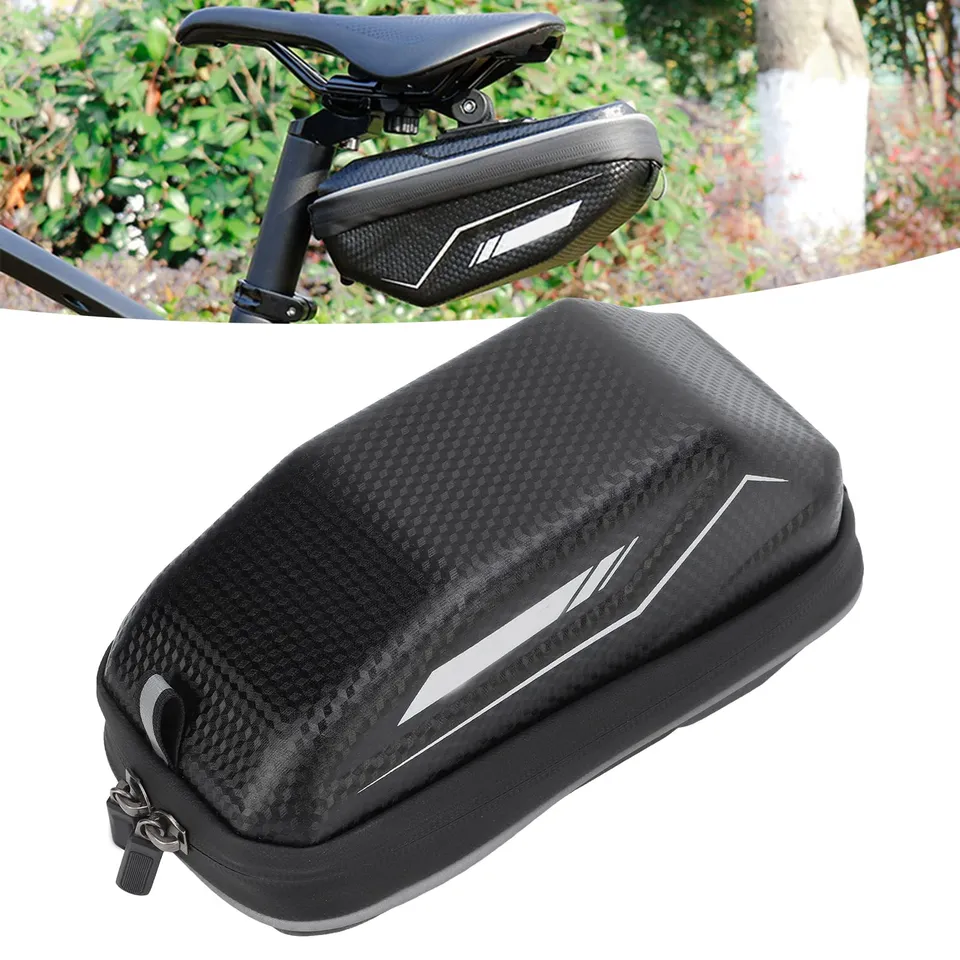 Tissting Outdoor sacoche selle vélo EVA noir étanche