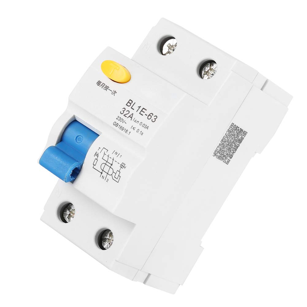 Jadeshay Installation Électrique disjoncteur 32A 30mA BL1E-63