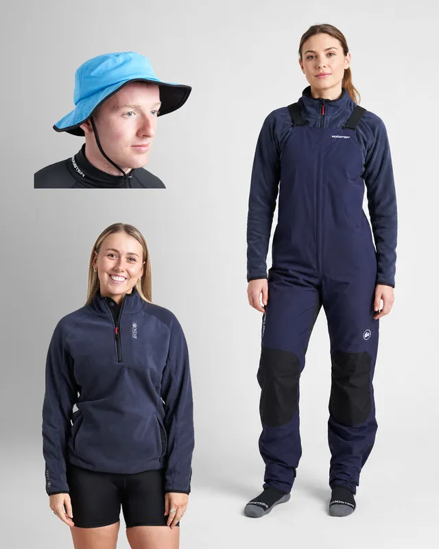 Rooster Coastal pack coach Femme polaire + salopette + chapeau