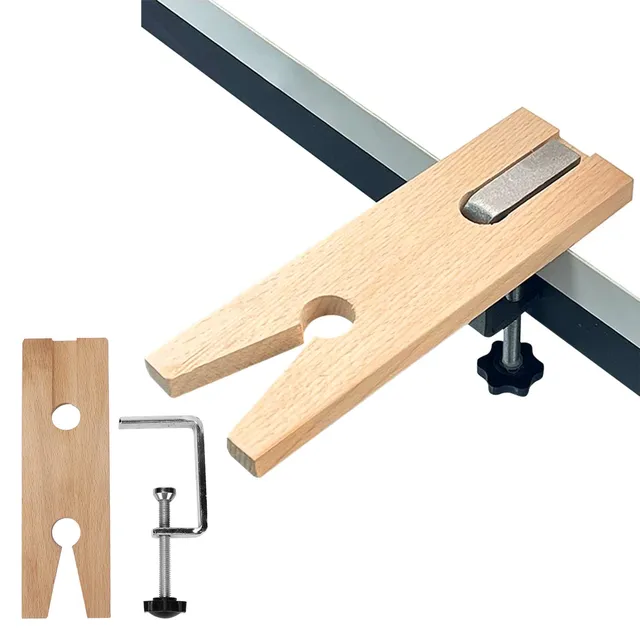 Tissting Établi Bijoutier Bois Dur Forme V avec Fixation