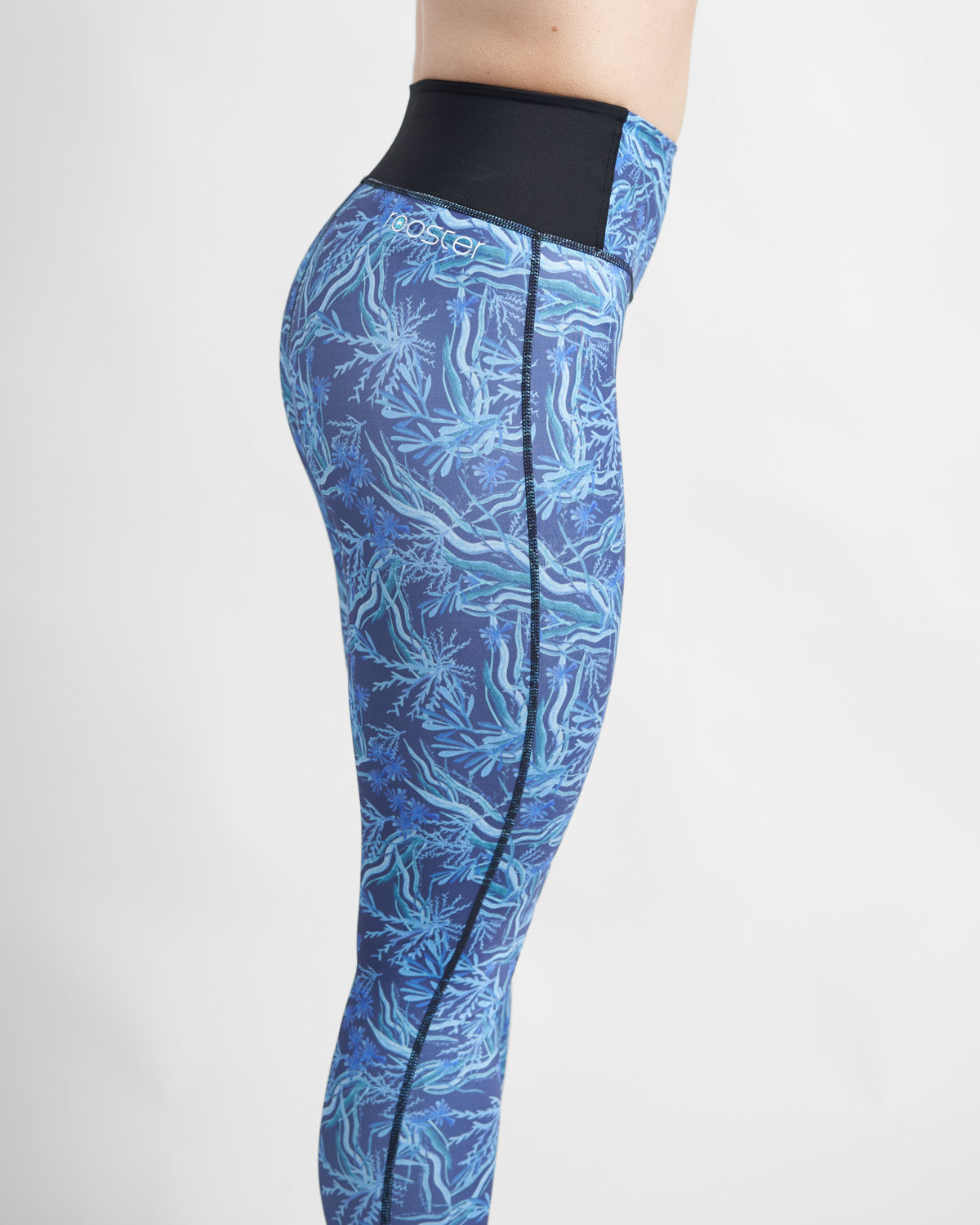 Rooster UV Legging sport femme noir taille haute