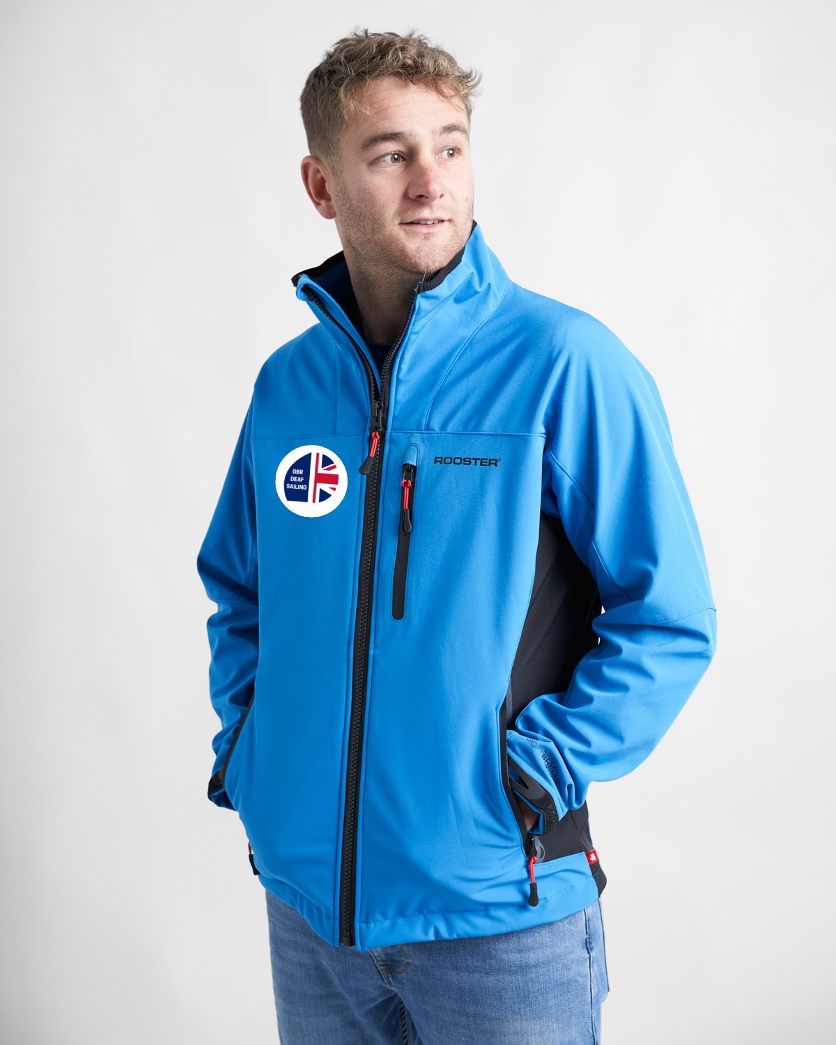 Rooster Coastal veste softshell sans capuche noir coupe-vent