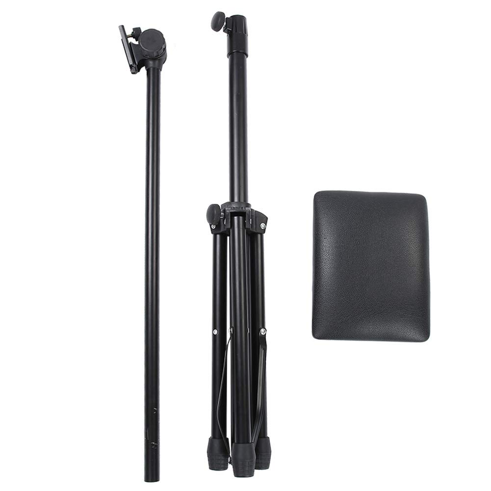 Ejoyous Health Beauty accoudoir tatouage noir réglable 83-136 cm