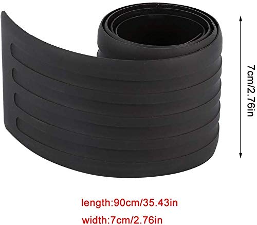 Ejoyous Car Repair protecteur pare-chocs 90 cm noir