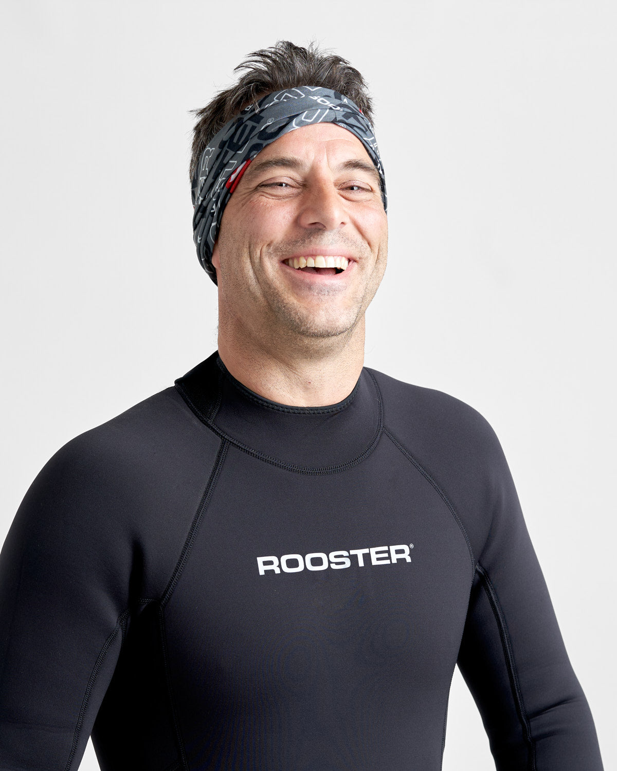 Rooster Sailing Hats tour de cou anti-UV graphite polyester recyclé
