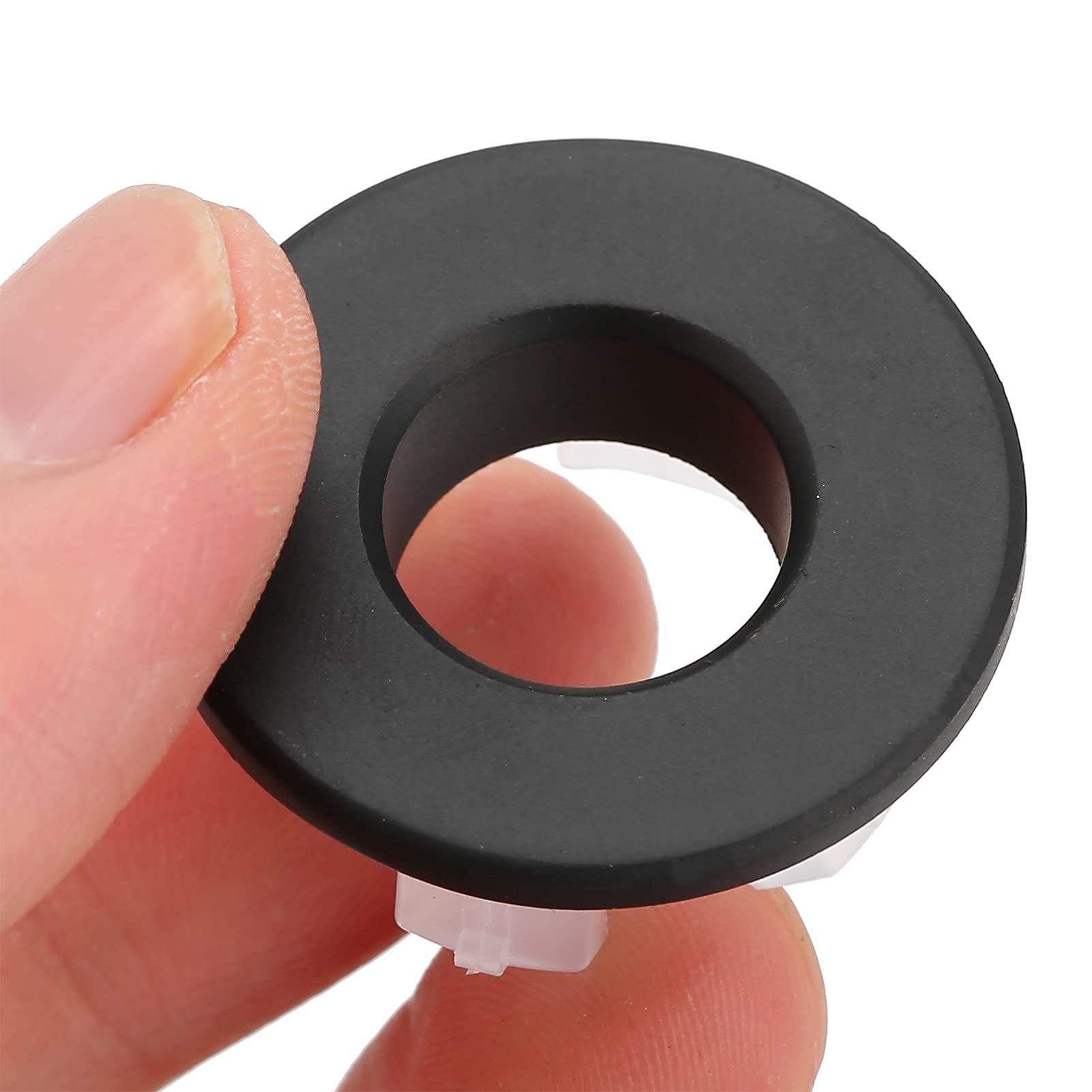 Tissting Anneau Trop-Plein Évier 3,5cm Laiton Noir