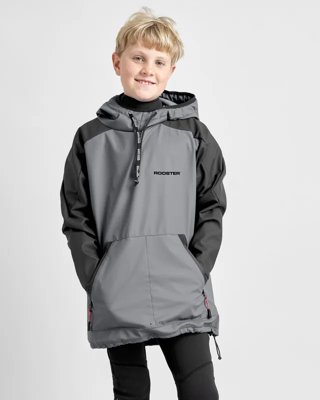 Rooster Aquafleece sweat capuche junior bleu Junior Small