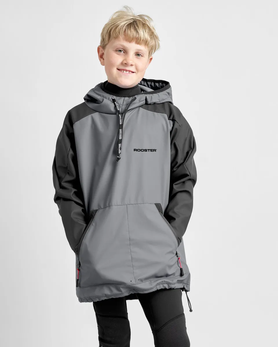 Rooster Aquafleece sweat capuche junior bleu Junior Small