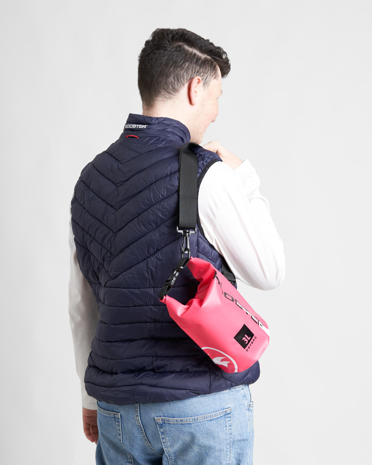Rooster Bags sac étanche dry bag 3 L rose PVC