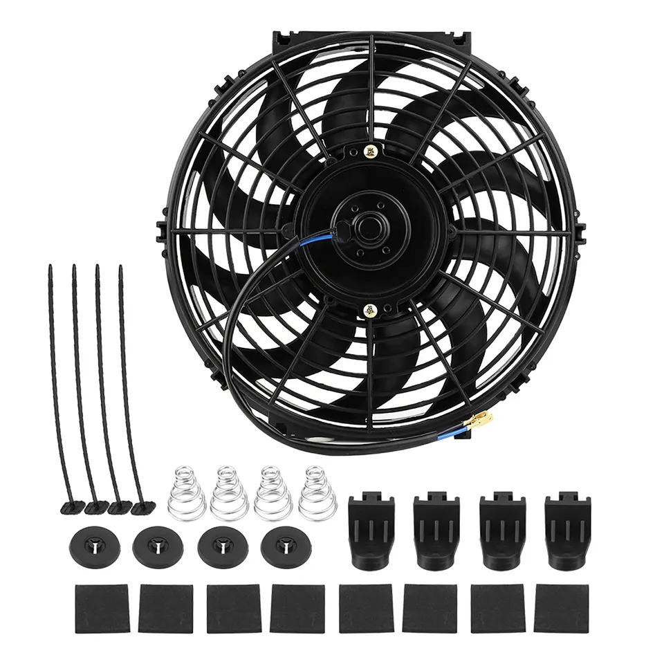 Ejoyous Ventilateur Refroidissement Moteur 12V 80W 30cm