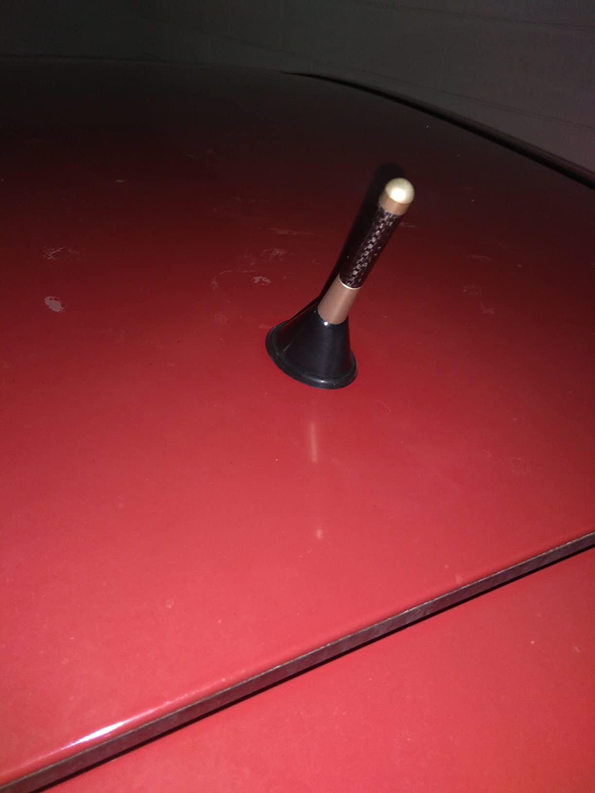 Ejoyous Joint caoutchouc base antenne toit voiture noir 6,2x4,3 cm