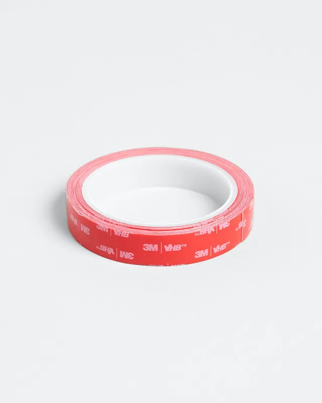 Rooster 3M Slot Gasket ruban adhésif 19 mm blanc
