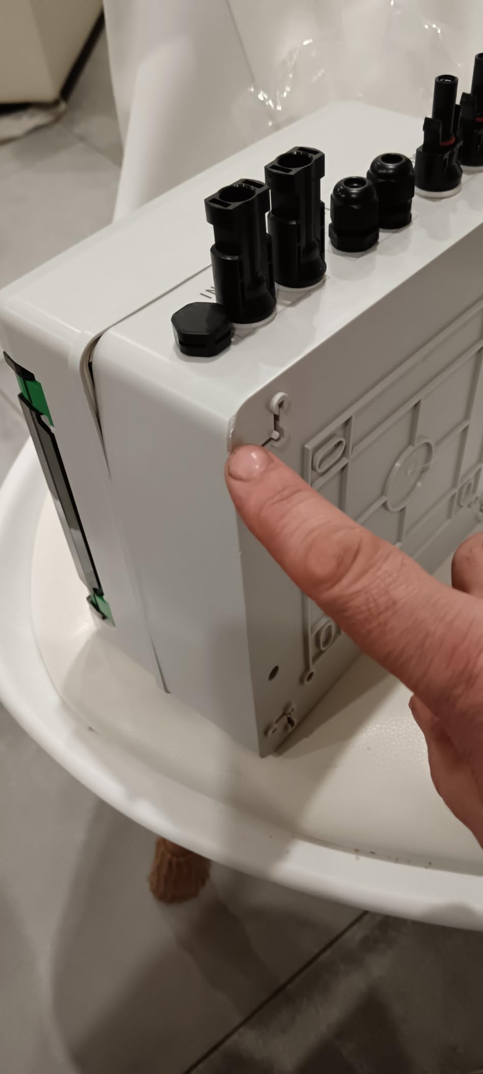 Jadeshay Solaire Photovoltaïque boîtier combinaison 2 voies IP65