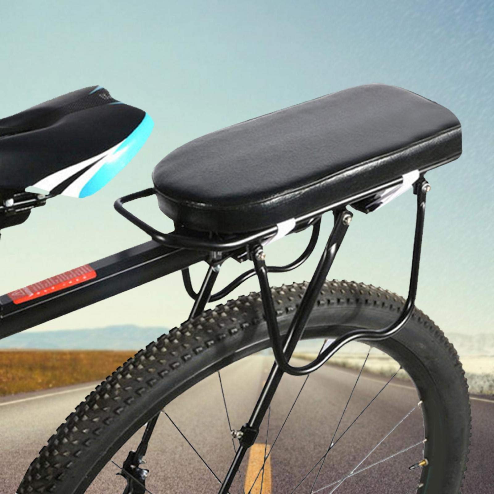 Tissting Outdoor siège enfant vélo coussin arrière confortable