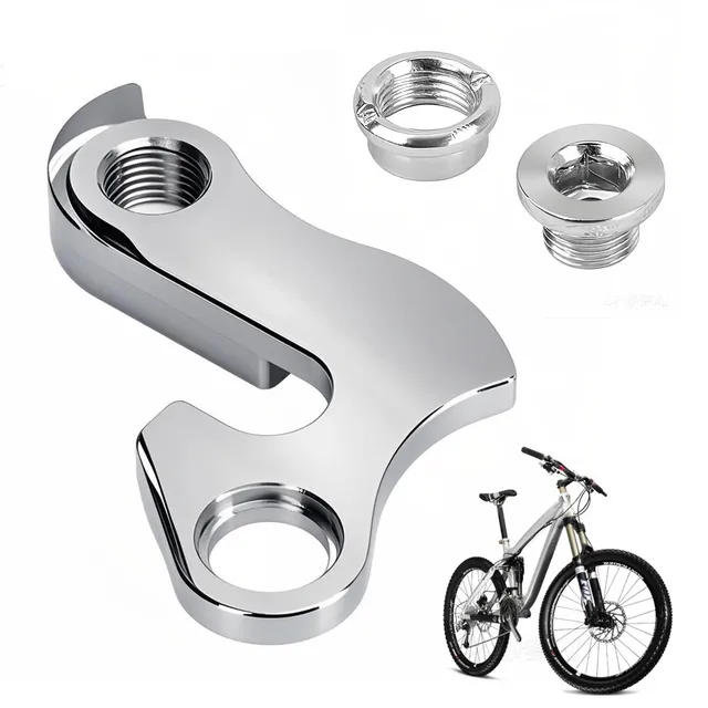 Tissting Crochet Patte Dérailleur Arrière Vélo Inox + Vis