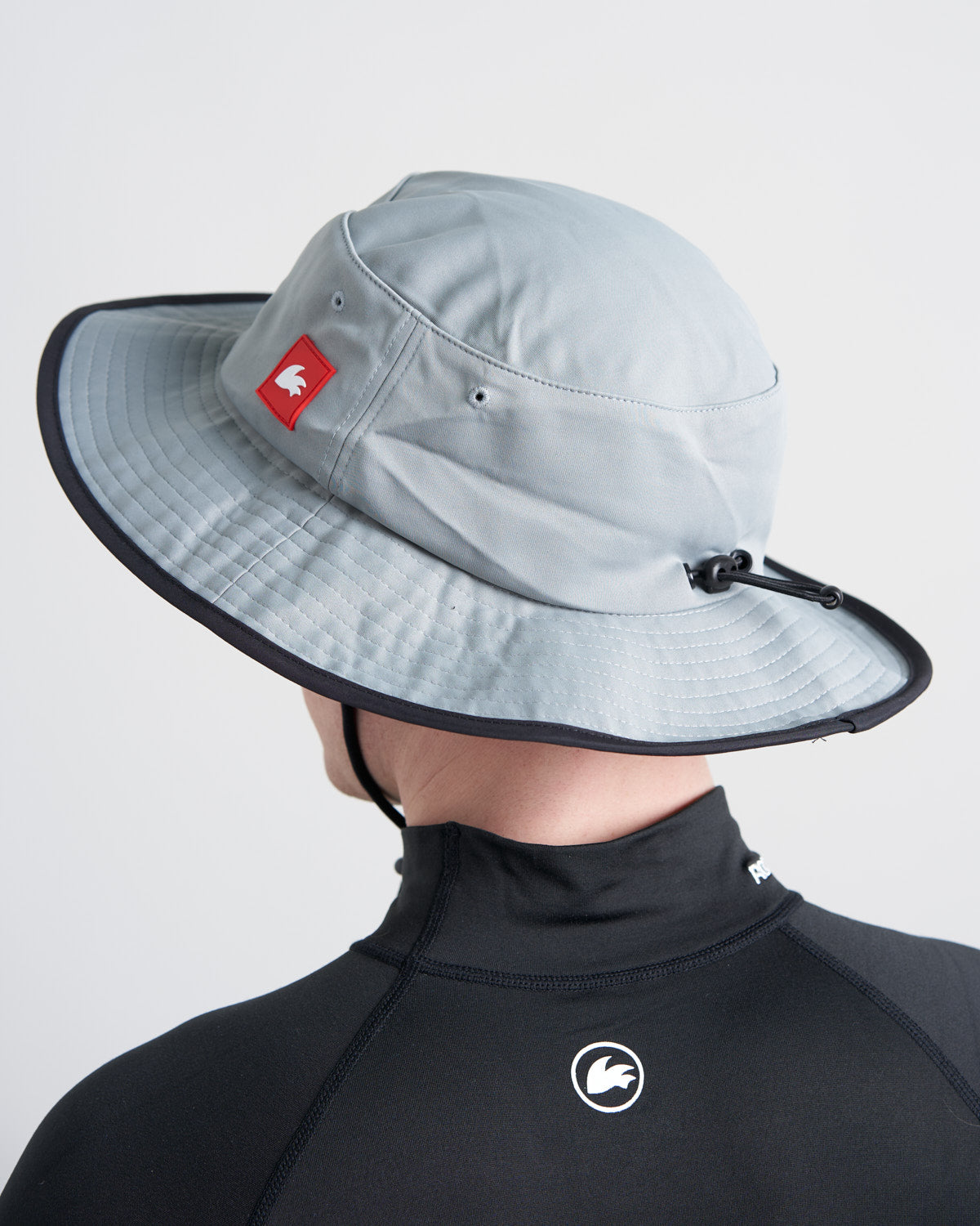 Rooster chapeau large bord UV vert armée S/M