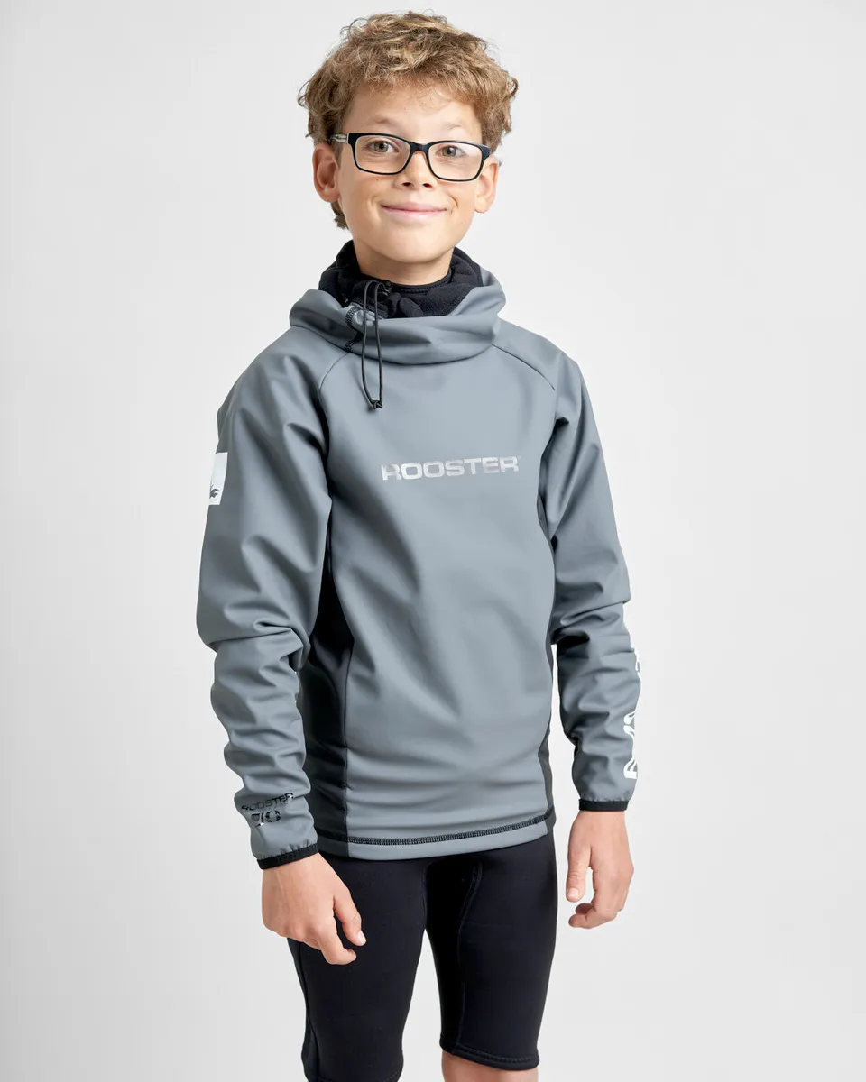 Rooster Aquafleece Junior Classic Top veste Gris polaire
