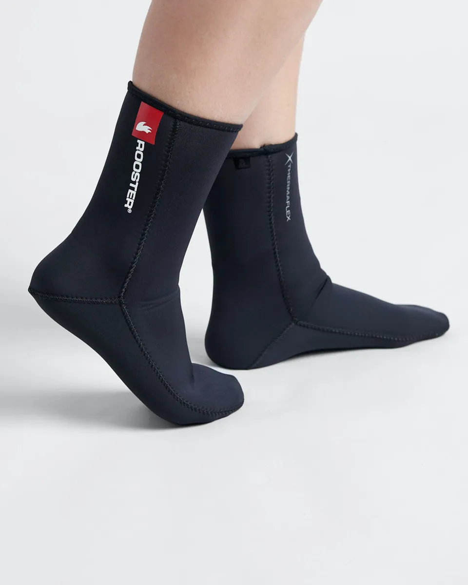 Rooster Thermaflex chaussettes néoprène 2,5mm Small/Medium