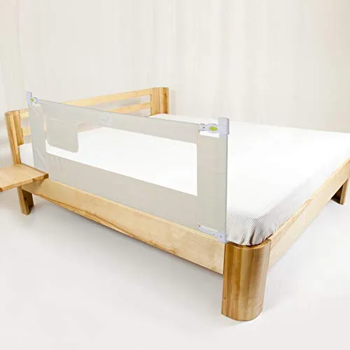 Ejoyous Barrière de Lit Enfant Pliable 2 m Antichute