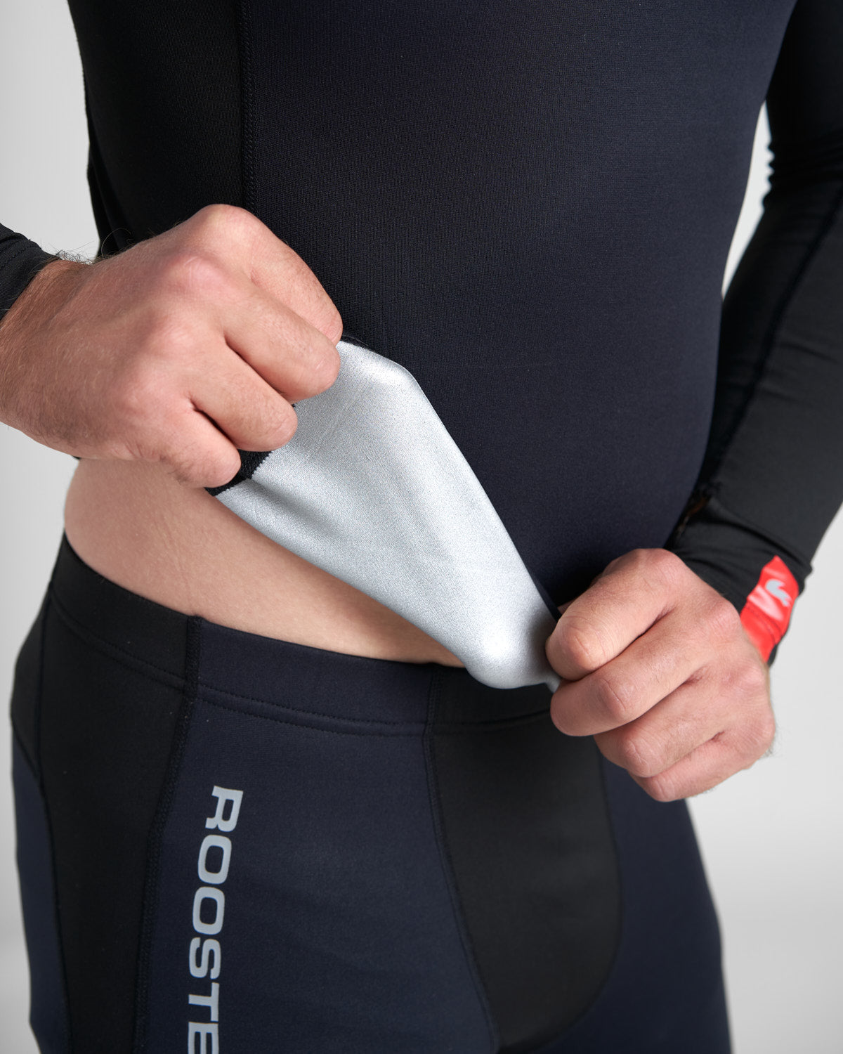 Rooster Hot Stuff Hot Top haut thermique titane Polypro