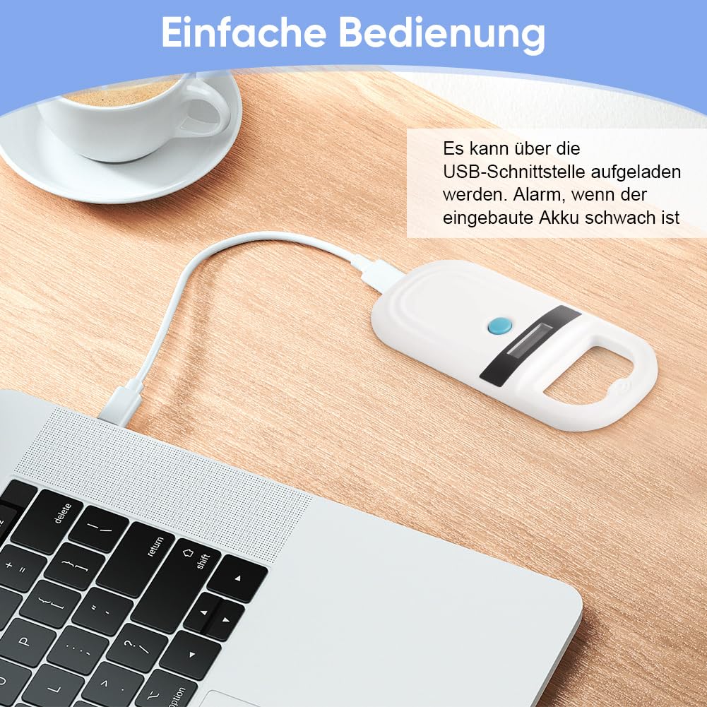 Ejoyous Health & Beauty lecteur puce animale OLED FDX-B