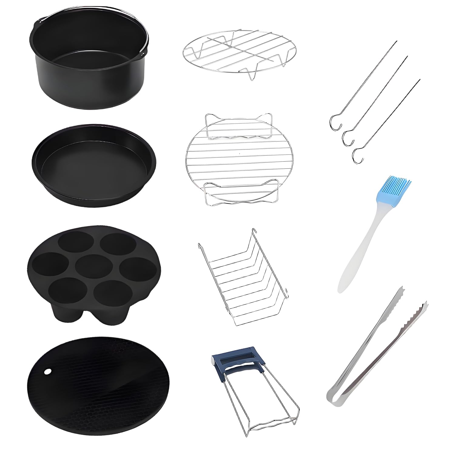 Tissting Set accessoires friteuse 13 pièces 16 cm