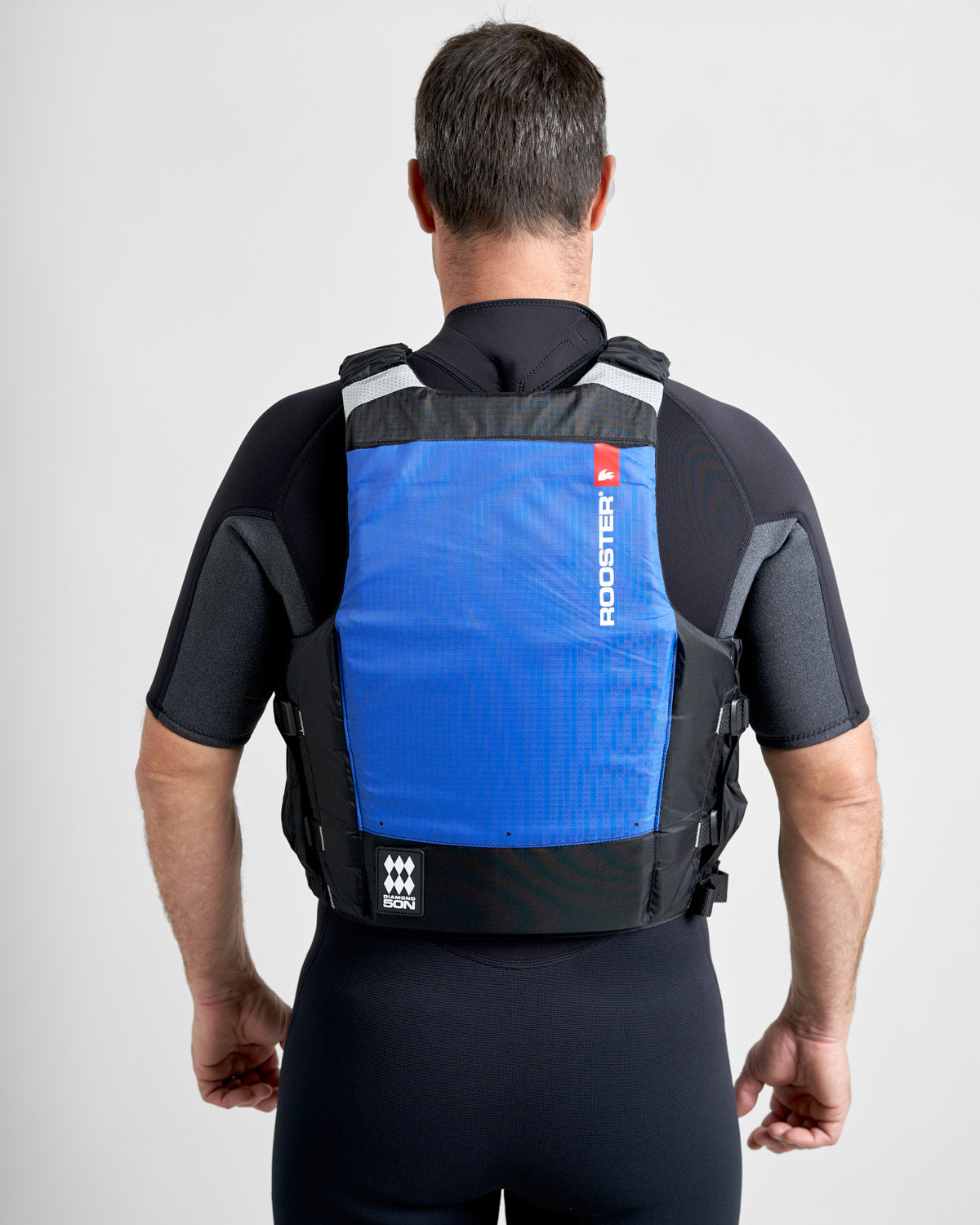 Rooster Buoyancy Aids Side Zip gilet flottabilité bleu Small