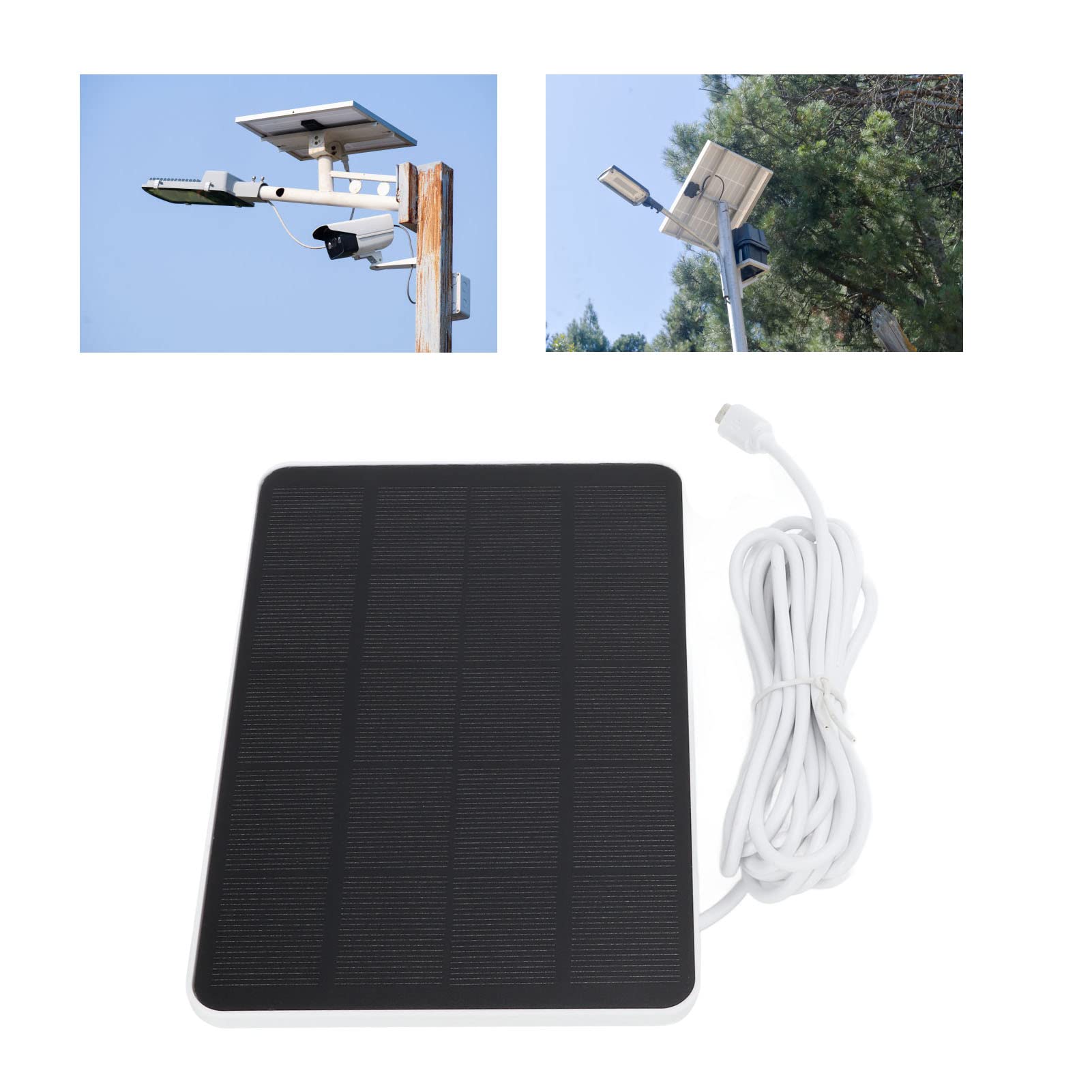 Jadeshay Solaire Photovoltaïque panneau solaire 4W 5V caméra