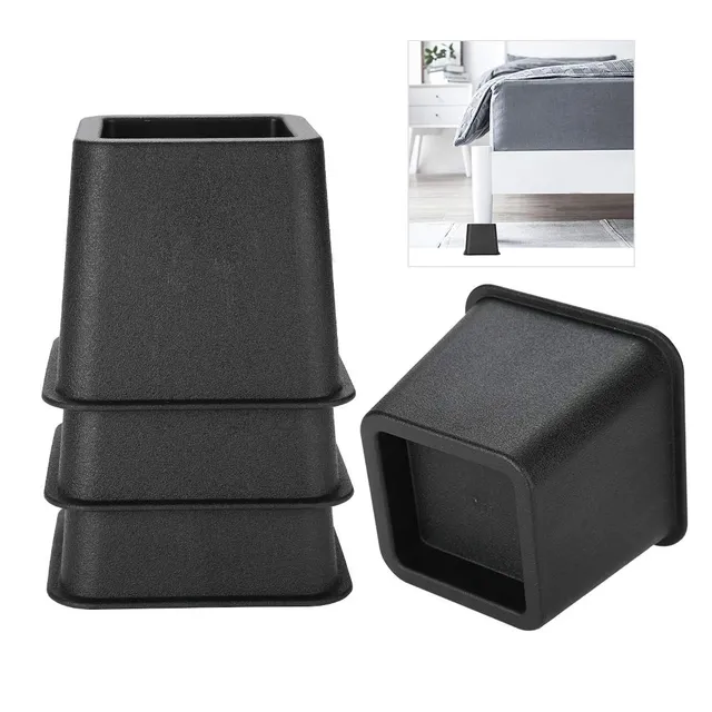 Ejoyous Home Improvement Tool rehausseurs meubles noir 10 cm lot 4