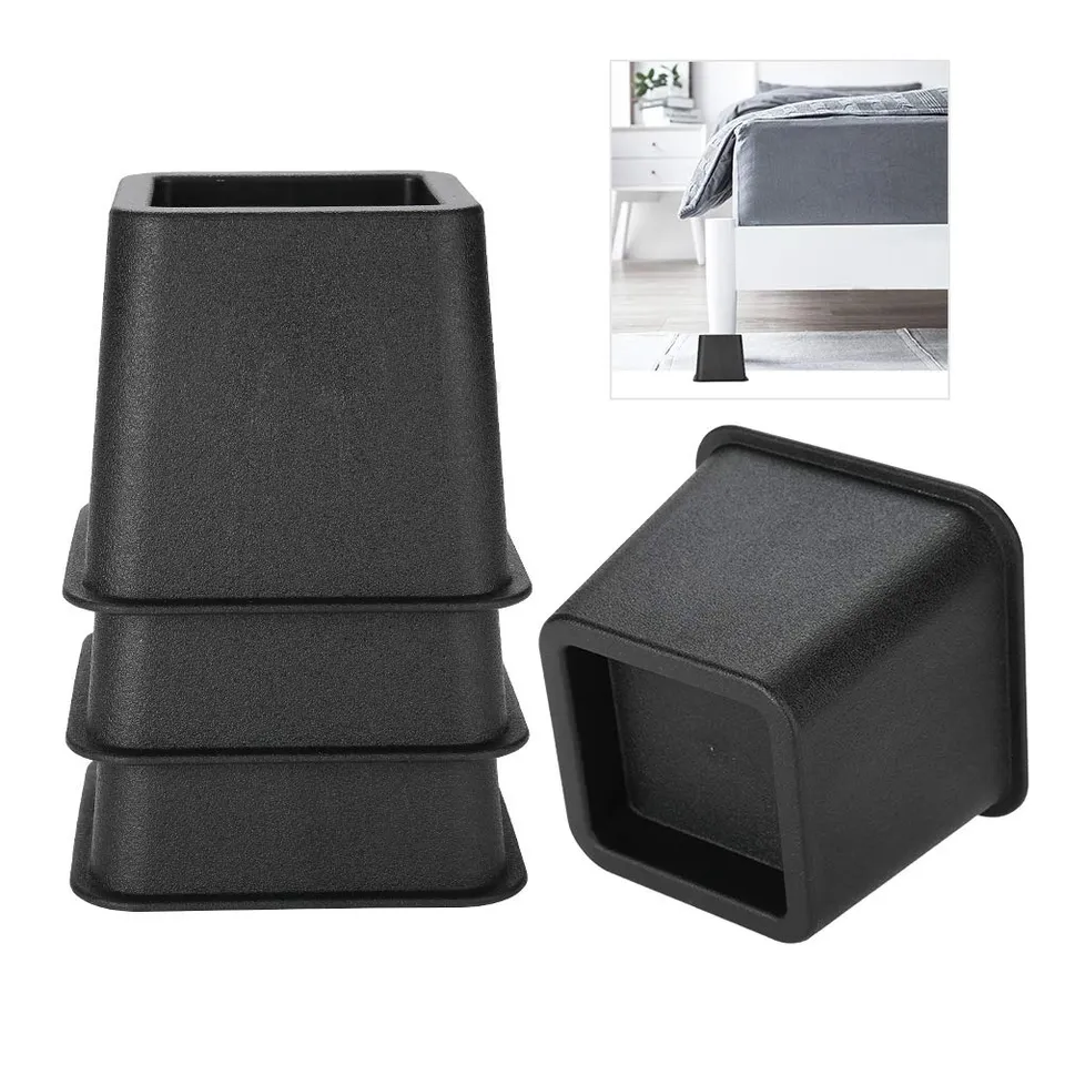 Ejoyous Home Improvement Tool rehausseurs meubles noir 10 cm lot 4