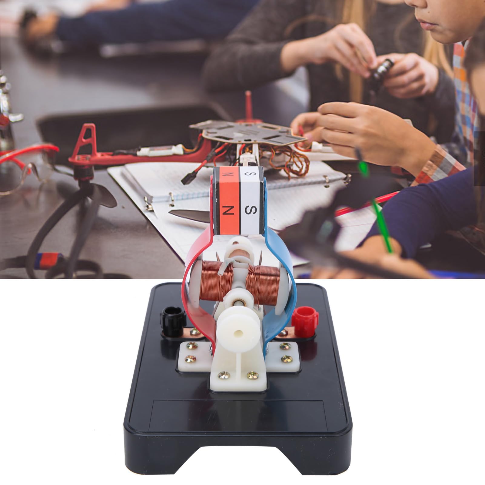 FTVOGUE Kit moteur électrique éducatif démontable miniature