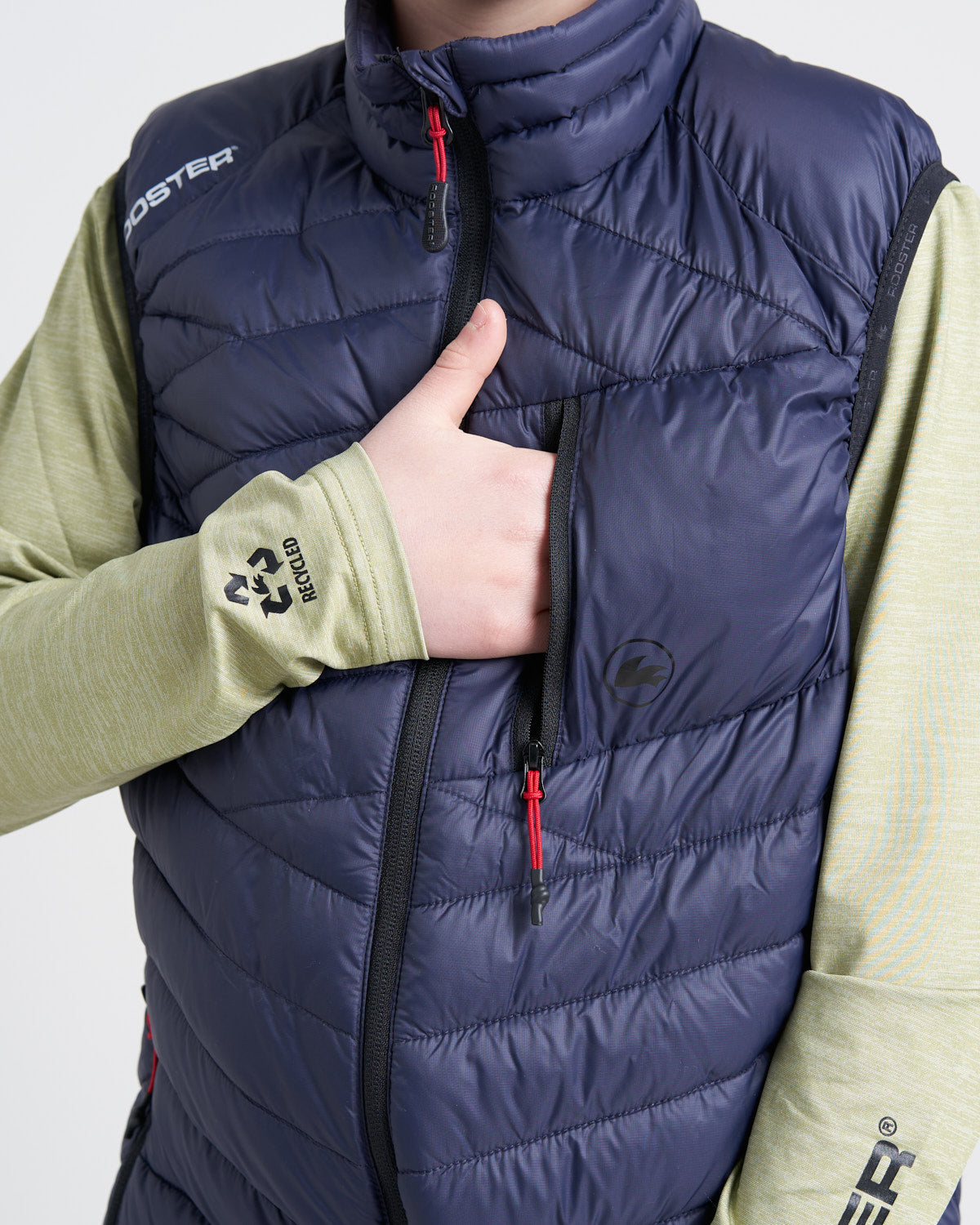 Rooster Superlite Eco gilet junior matelassé recyclé