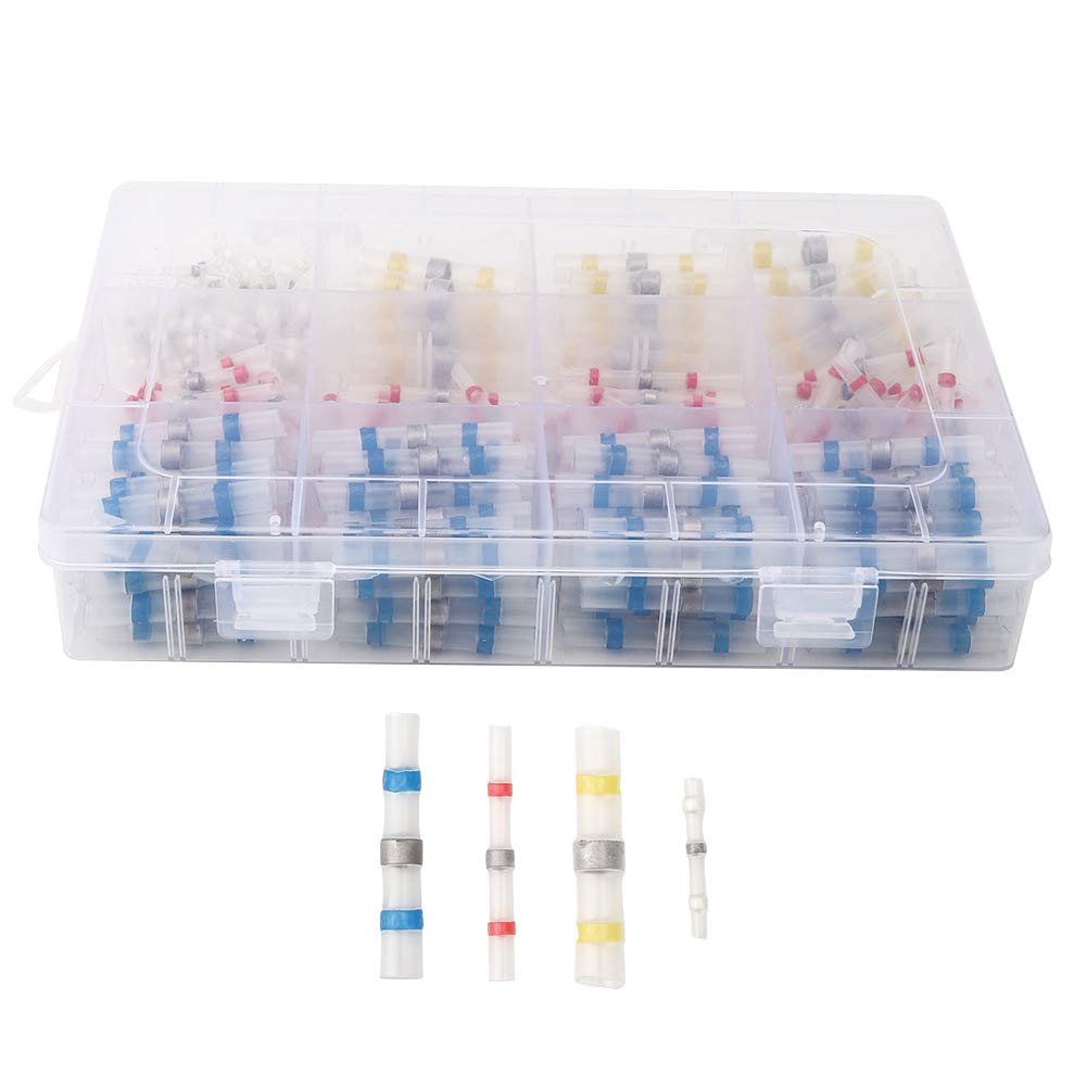 FTVOGUE Connecteur à souder thermorétractable étanche 300 pcs