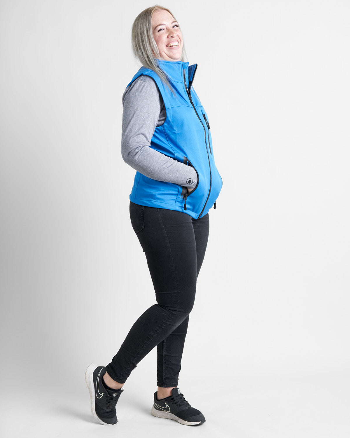 Rooster Coastal Soft Shell Gilet sans manches noir coupe-vent