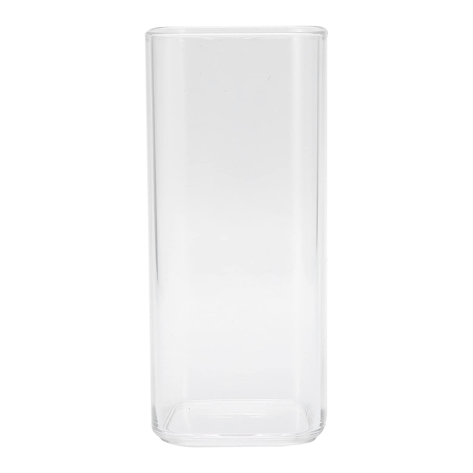 Tissting Tasse à eau acrylique 250 ml blanc carré