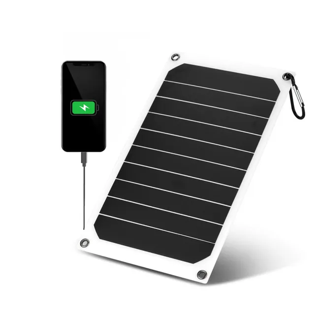 Jadeshay Solaire Photovoltaïque panneau solaire 10W 5V USB