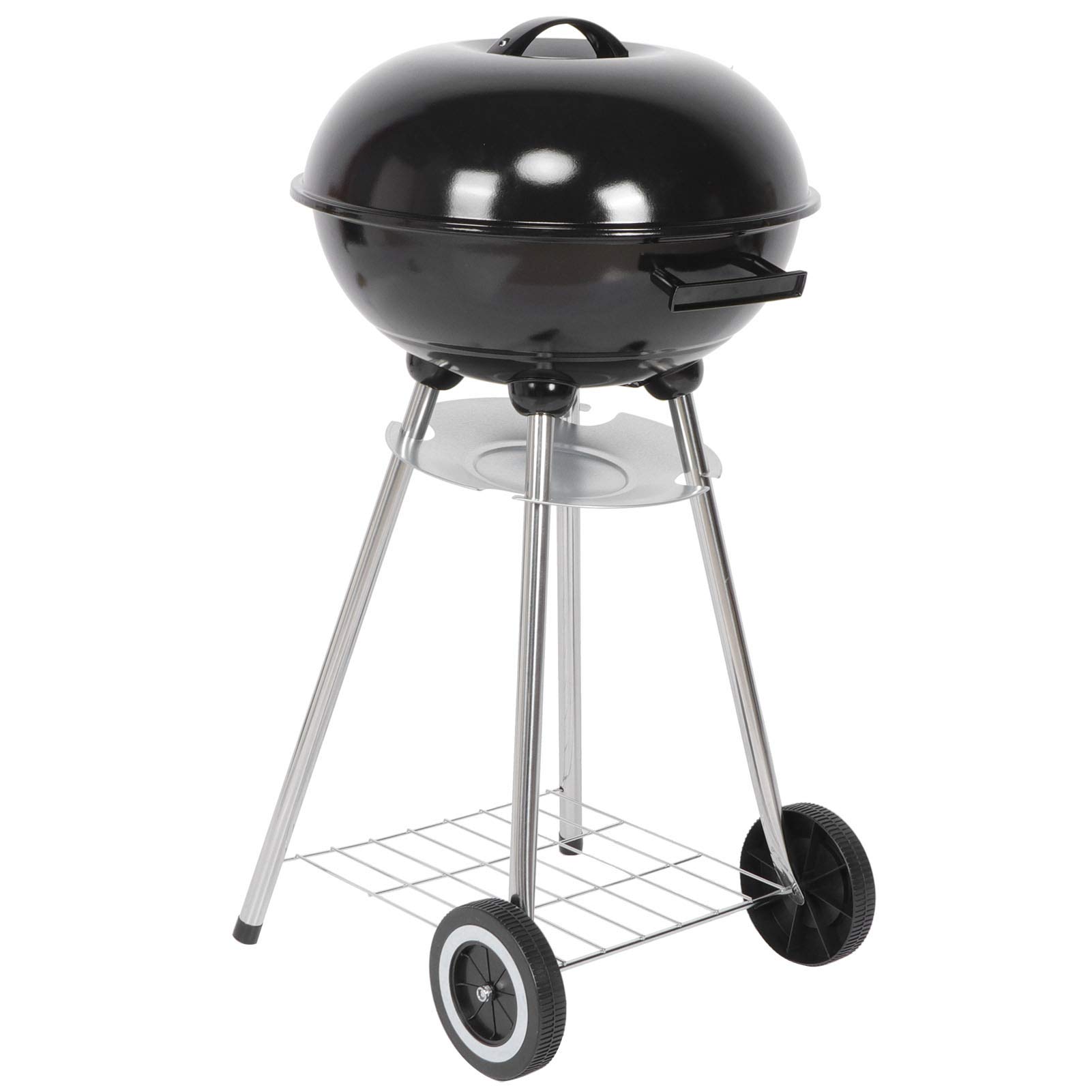 Ejoyous Garden barbecue charbon rond couvercle 4-5 pers