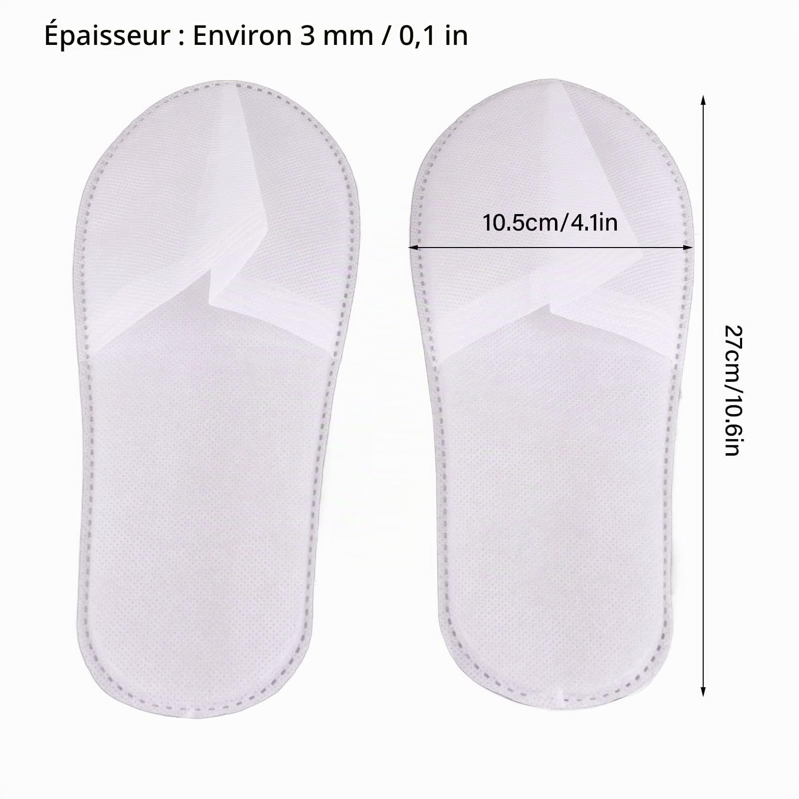 Tissting OUTDOOR chaussons jetables 42 EU non tissés