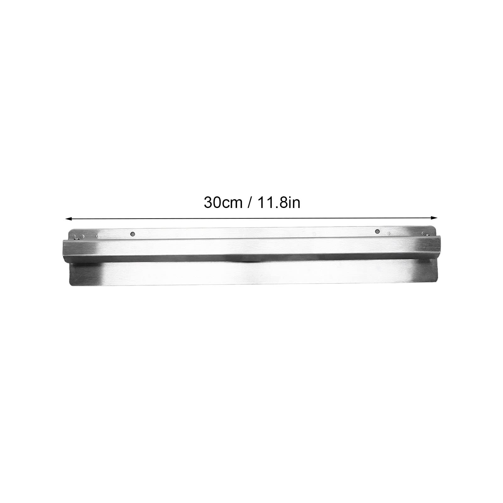 Tissting Support Porte-Ticket Inox Mural 30 cm Billes