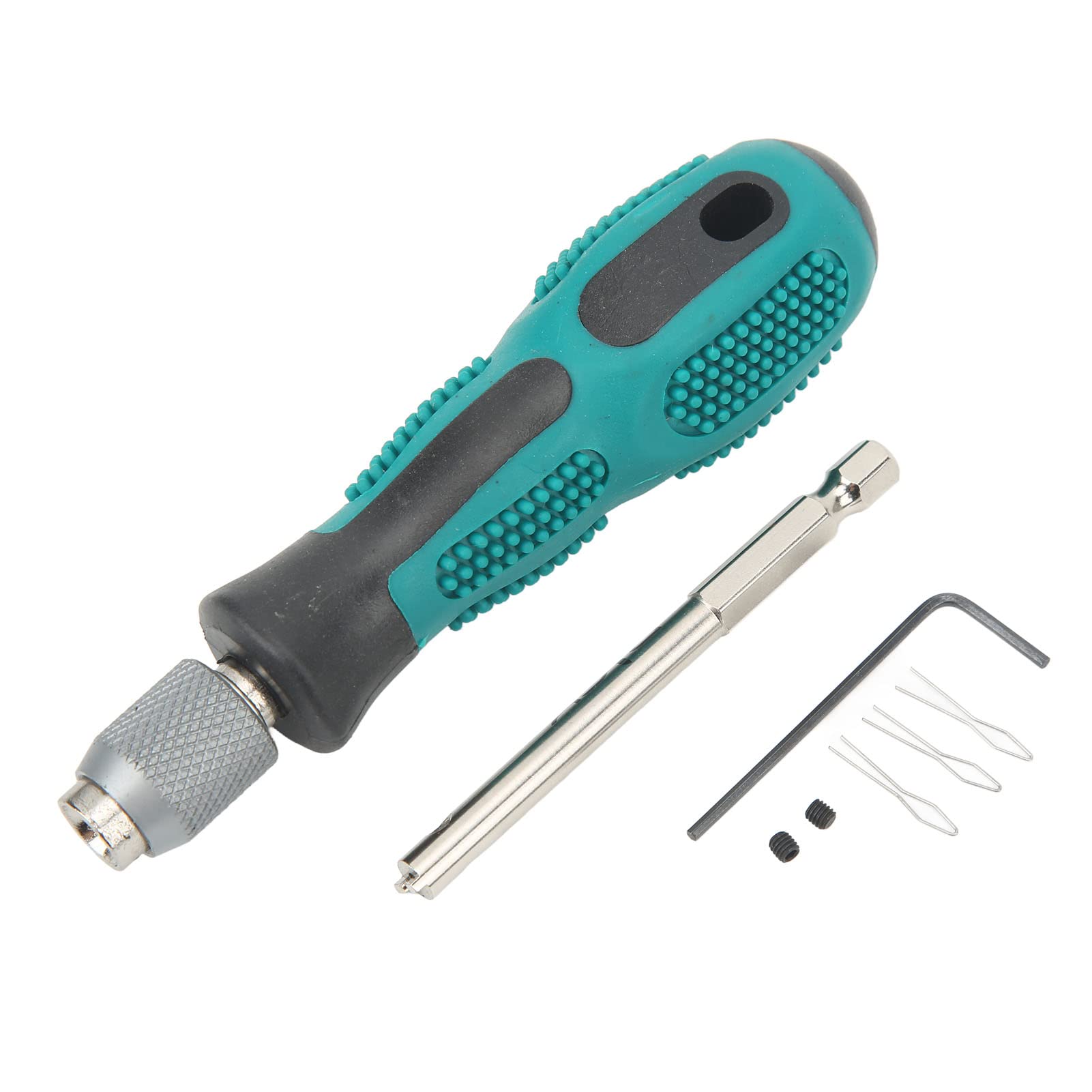 Tissting Outil Rayons Vélo Clé Inox avec Embout Perceuse