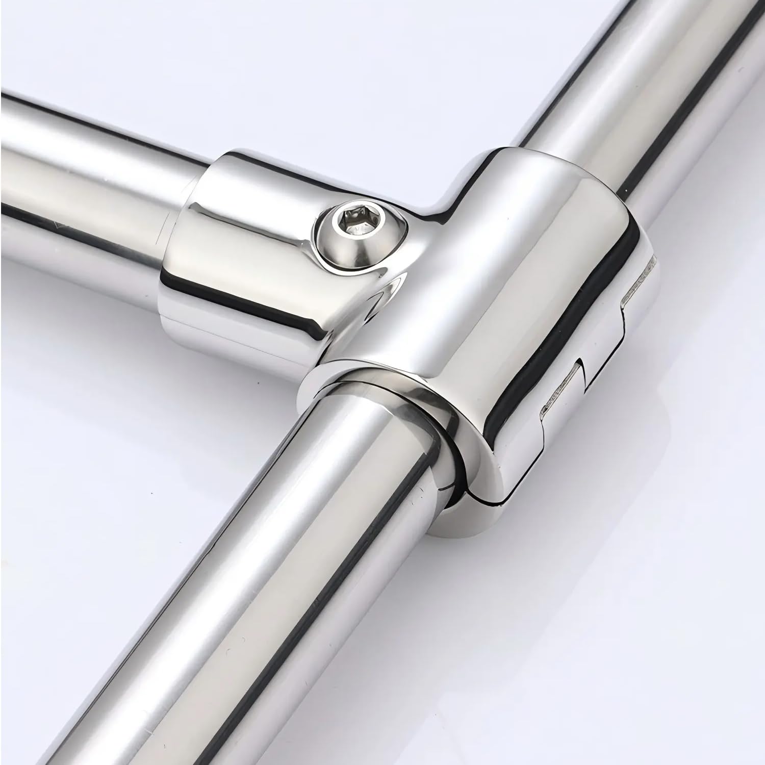 Tissting Vehicle Boat connecteur T inox 22 mm tube bateau