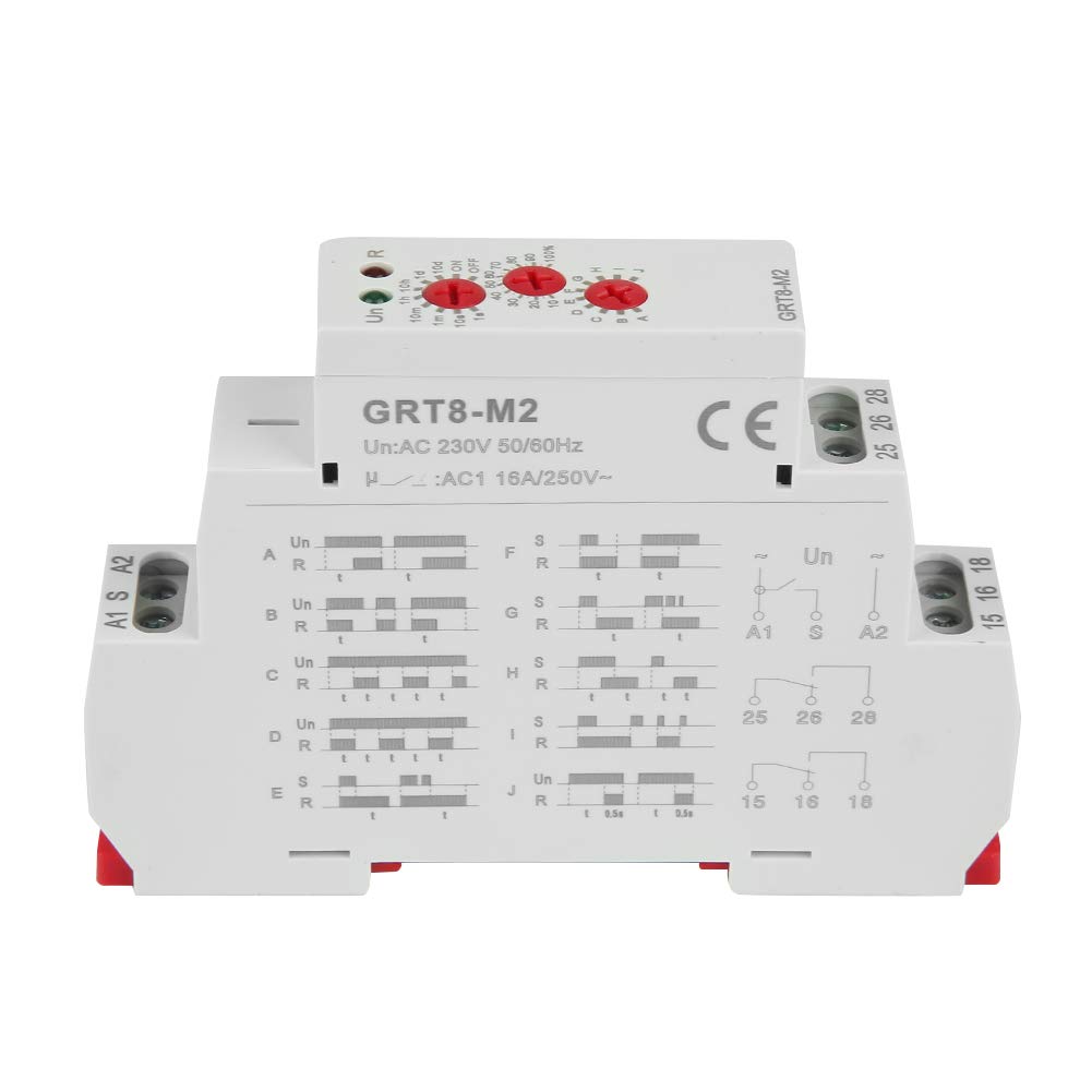 Jadeshay GRT8-M2 relais temporisé multifonction AC 220V