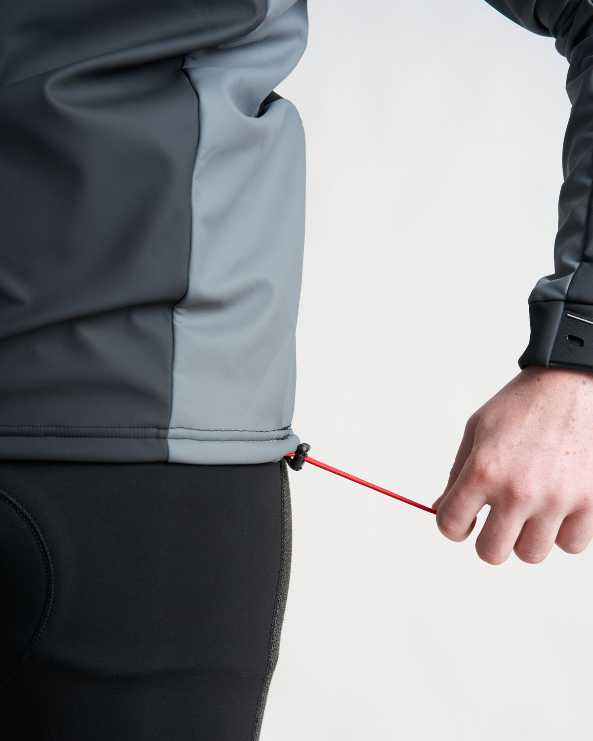 Rooster Aquafleece top Active zippé Noir