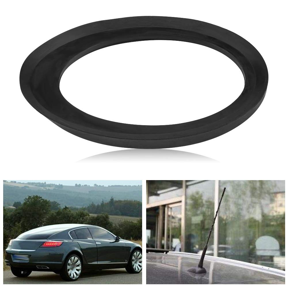 Ejoyous Joint caoutchouc base antenne toit voiture noir 6,2x4,3 cm