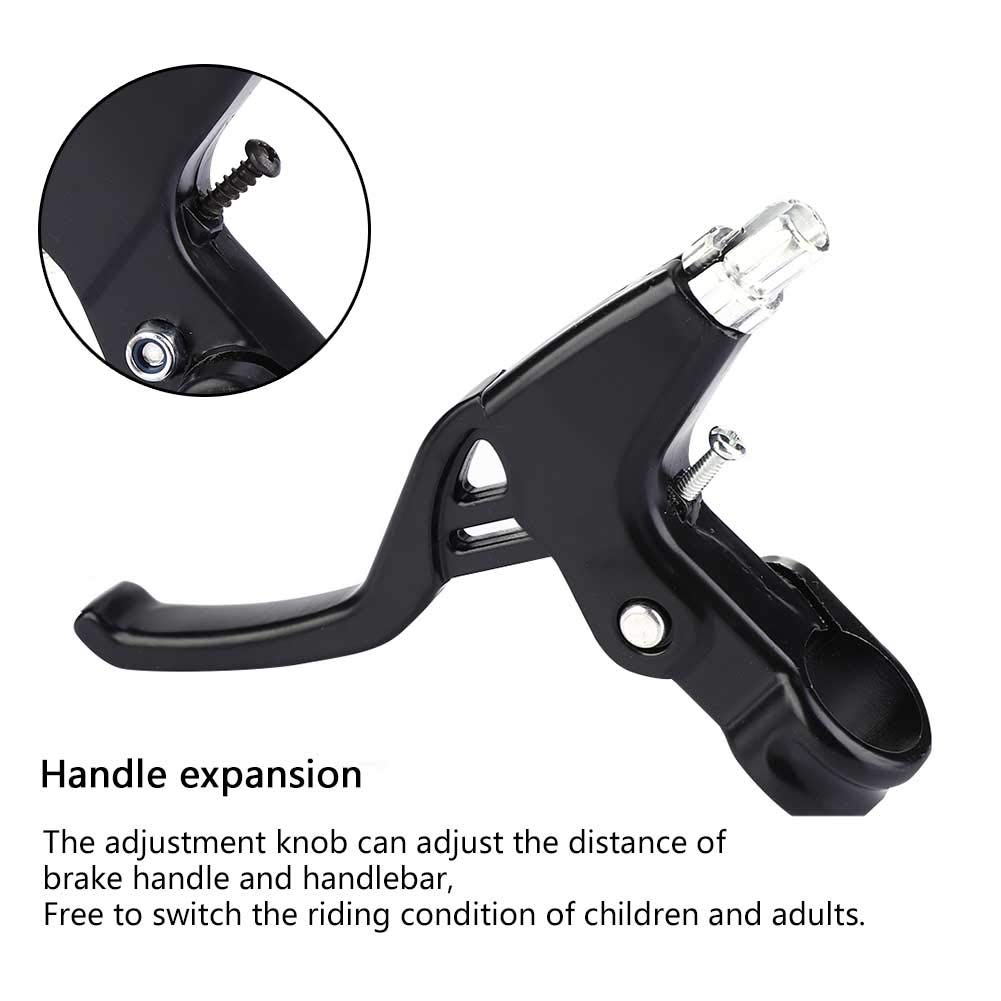 Ejoyous Sports Paire Leviers de Frein Vélo Noir Alu 22 mm