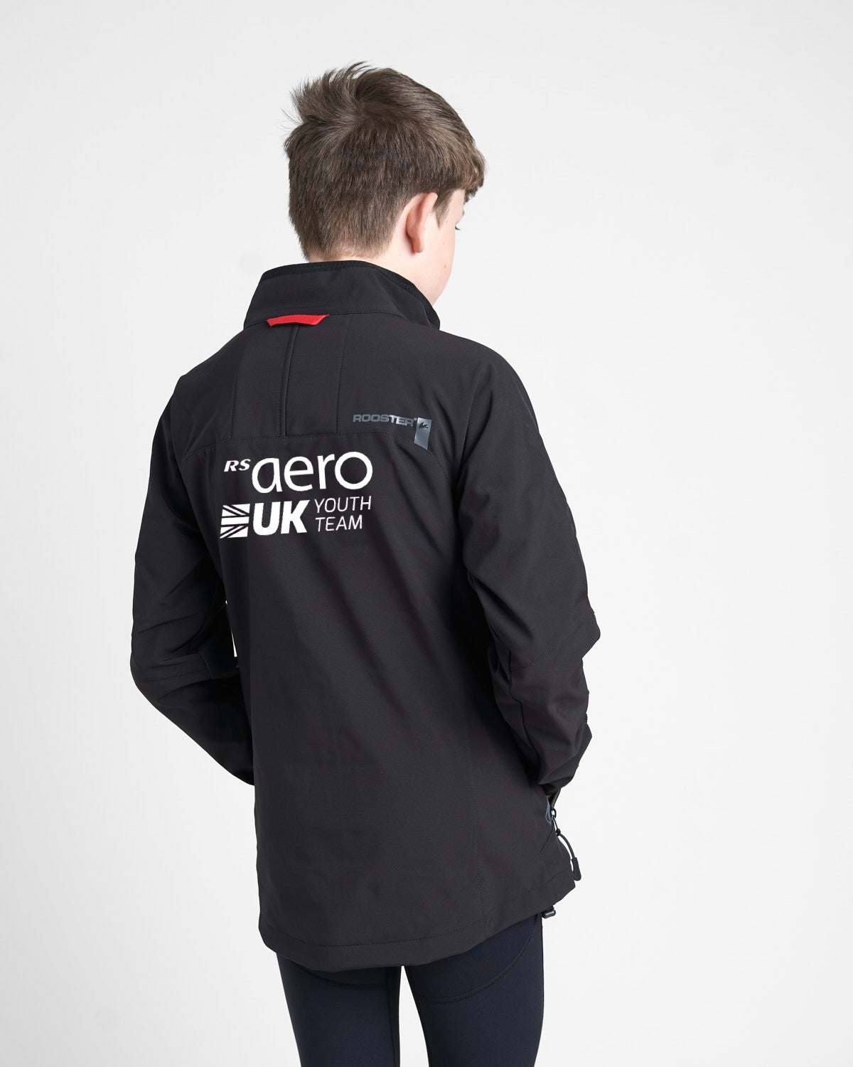 Rooster Coastal veste softshell junior sans capuche noir RS Aero