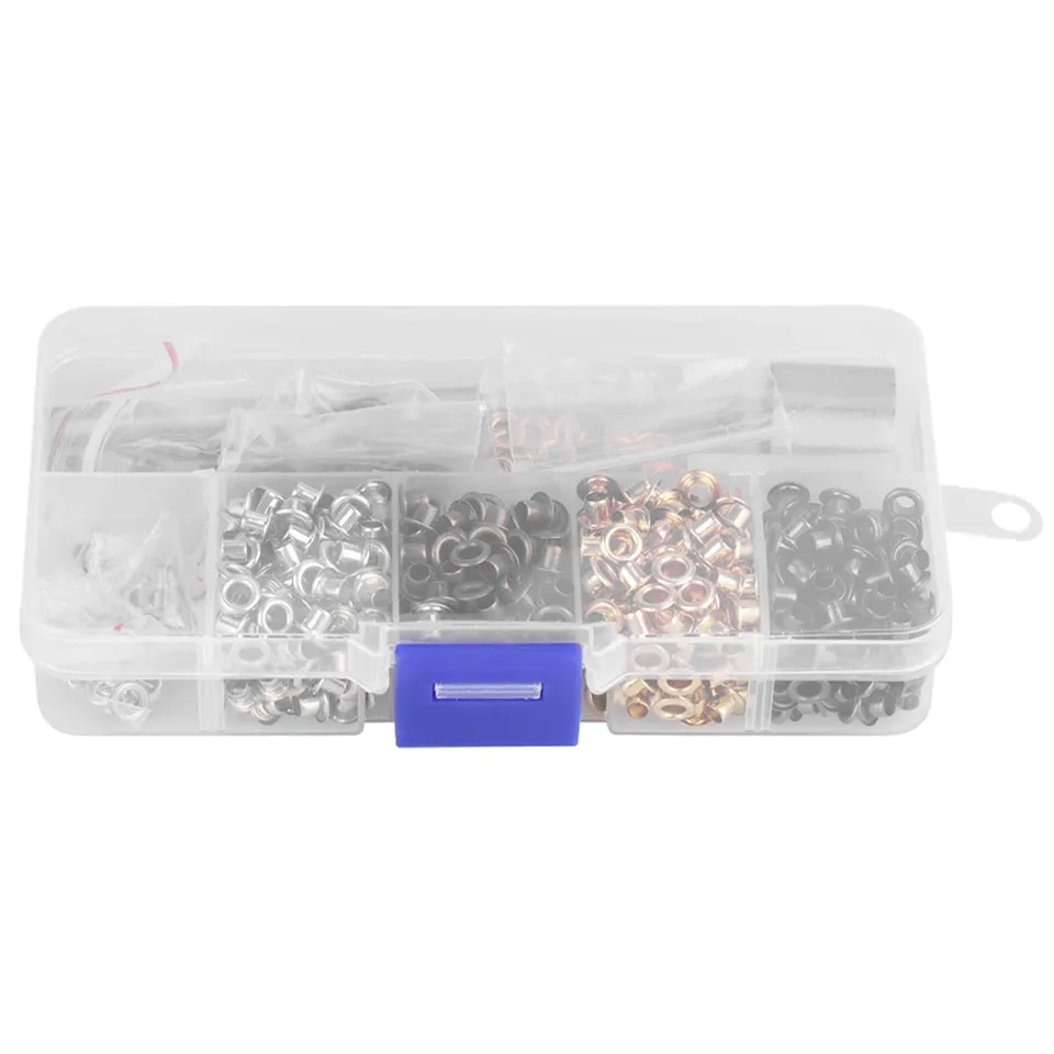 FTVOGUE Kit Œillets Métalliques avec Outils de Pose